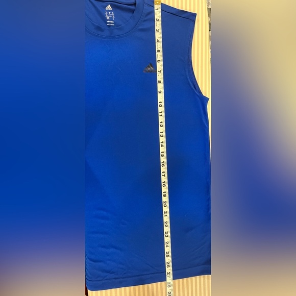 Bright blue adidas Climalite Activewear for men in Excellent pre owned condition - Picture 7 of 8